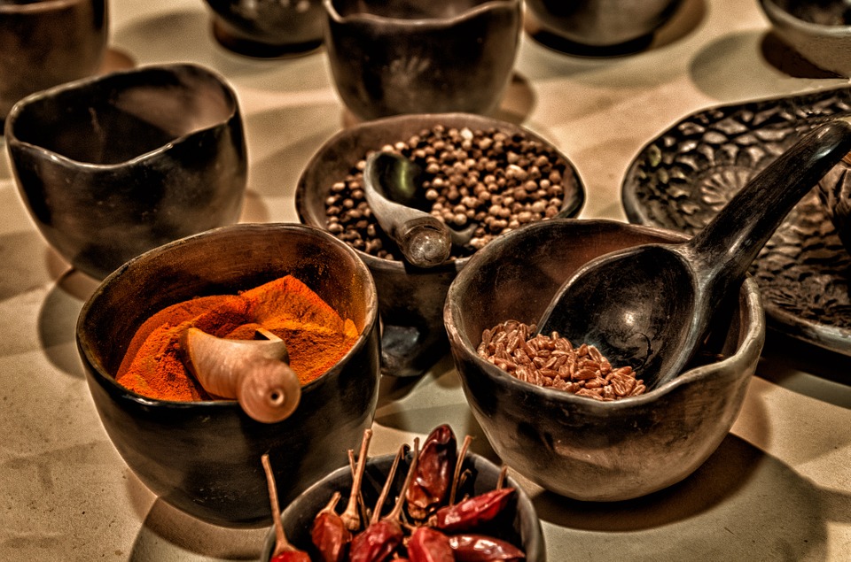 A photo of spices